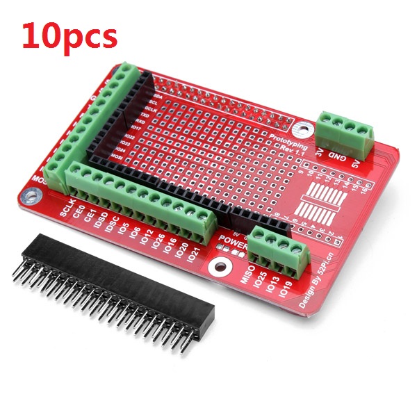 10pcs-Prototyping-Expansion-Shield-Board-For-Raspberry-Pi-2-Model-B--B-1121327