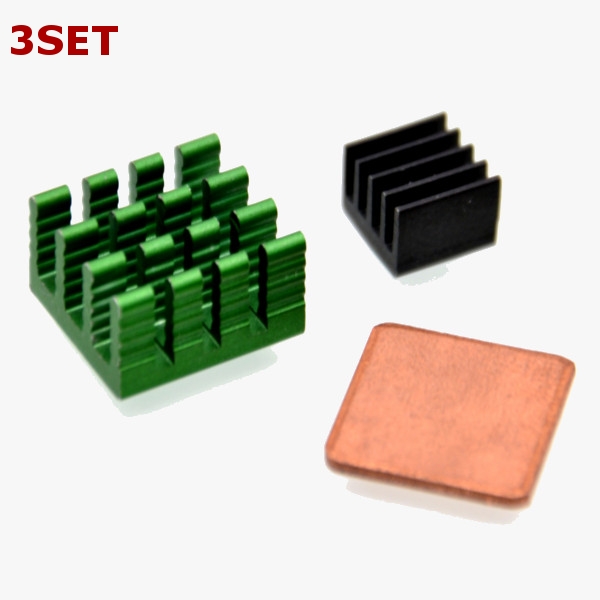 3-x-Aluminum-Heat-Sink-Kit-With-Copper-For-Raspberry-Pi-2-model-B-1145755