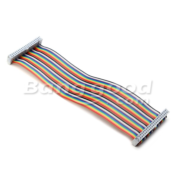 3Pcs-GPIO-40P-Rainbow-Ribbon-Cable-For-Raspberry-Pi-2-Model-BB-971937
