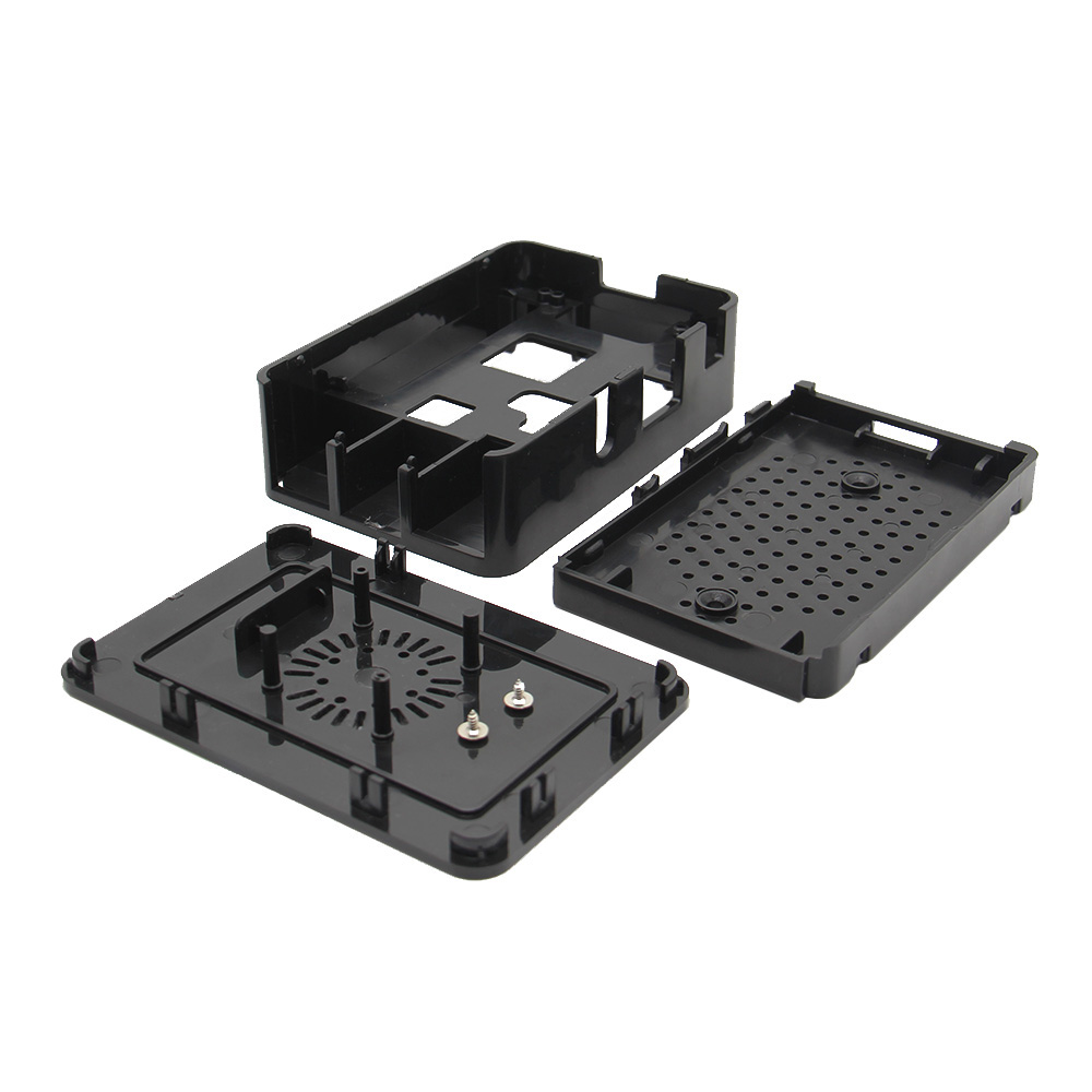 ABS-Enclosure-Case-Support-Cooling-Fan-For-Raspberry-Pi-Model-3B--2B--B-1198396
