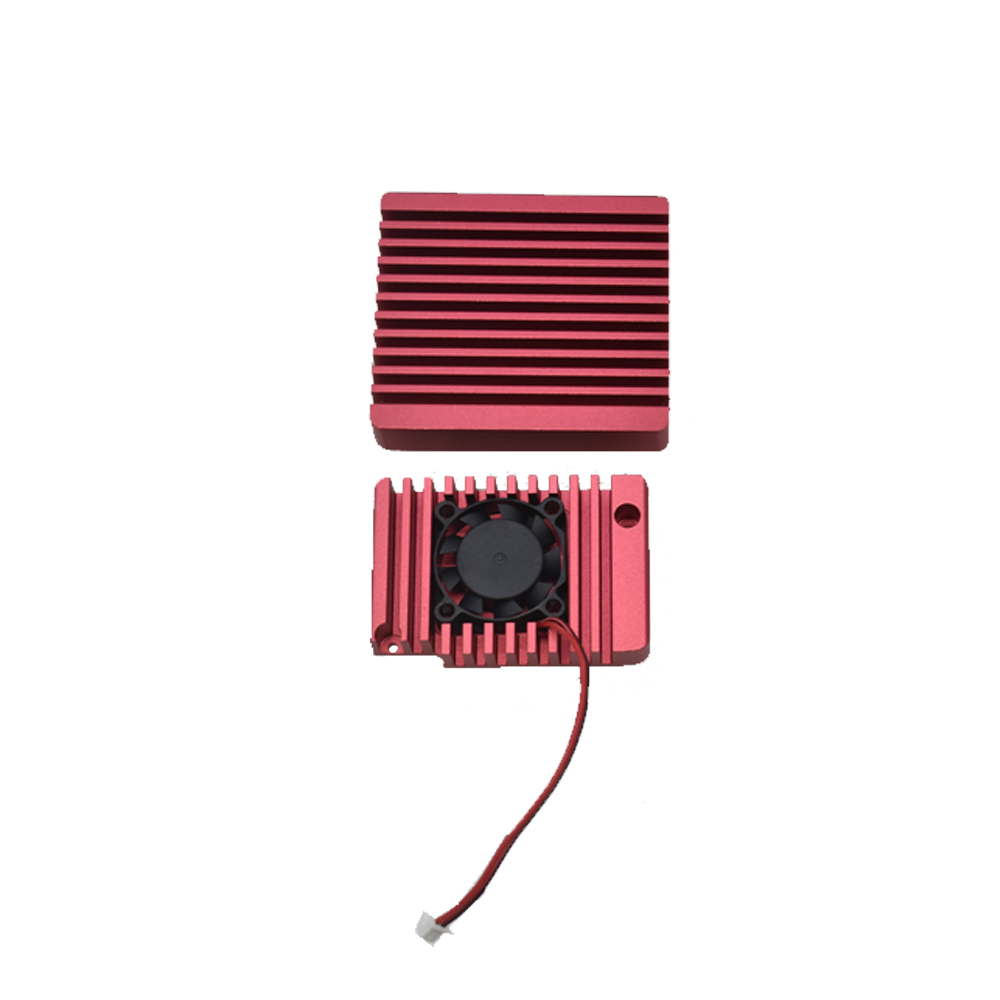 Aluminum-Alloy-R2S-RED-Metal-Protective-Cover-with-Cooling-Fan-For-Nanopi-1713394