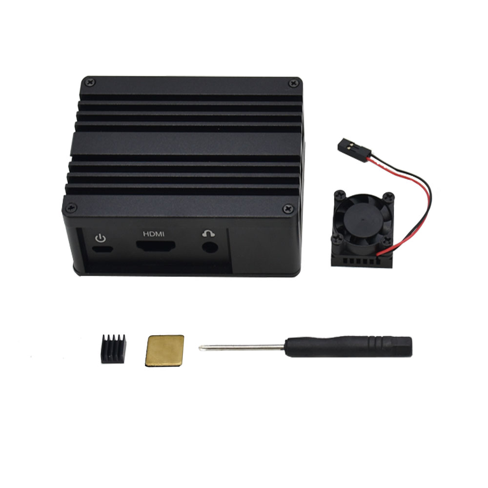 Black-Aluminum-Alloy-Metal-Protection-Case-Shell-with-Cooling-Fan-and-Heat-Sink-For-Raspberry-Pi-3-B-1540390