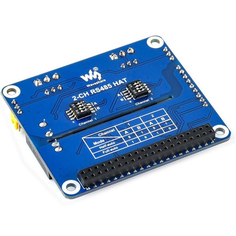 Catda-2-Channel-Isolated-RS485-Expansion-HAT-Board--SC16IS752SP3485-Solution-for-Raspberry-Pi-4B3B3B-1738907