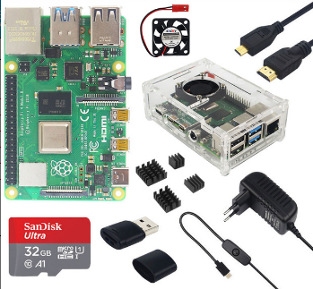 Catda-2GB-RAM-Raspberry-Pi-4B--Cover-Box--Power-Supply--3264GB-Memory-Card-Micro-HDMI-DIY-Kit-1770419