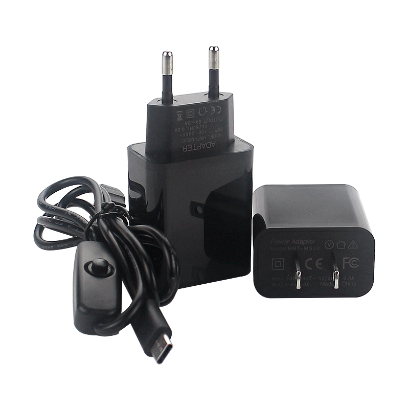 Catda-C1900-Split-Style-Power-Supply-Kit-Charger-and-Type-C-Switch-Line-5V3A-EUUS-Plug-for-Raspberry-1748618