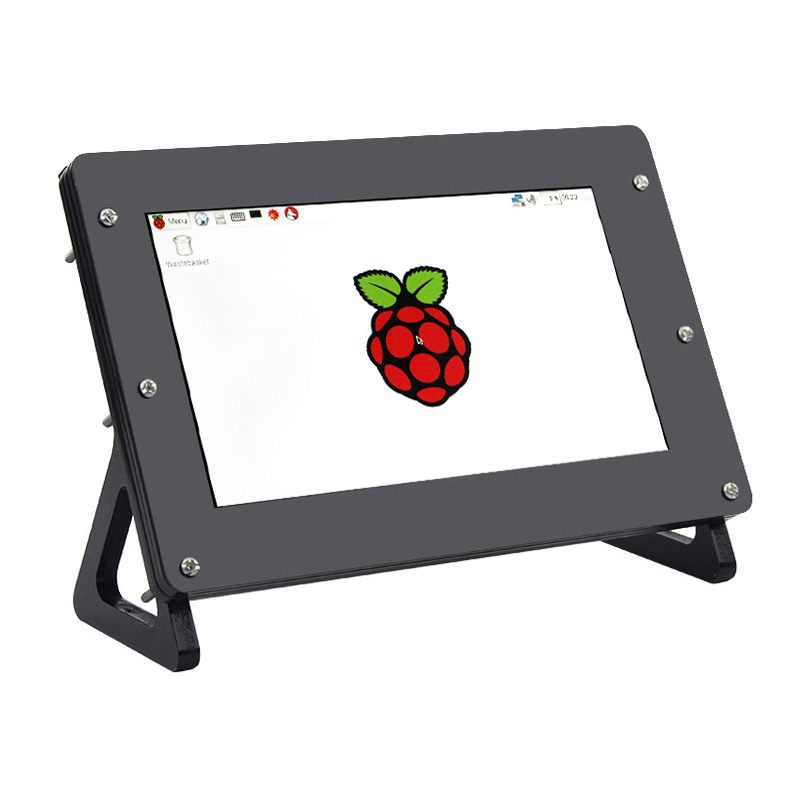 Caturda-C1034-7-Inch--Screen-Split-Style--Acrylic-Protect-Cover-fits-C0960-for-Raspberry-Pi-1718224