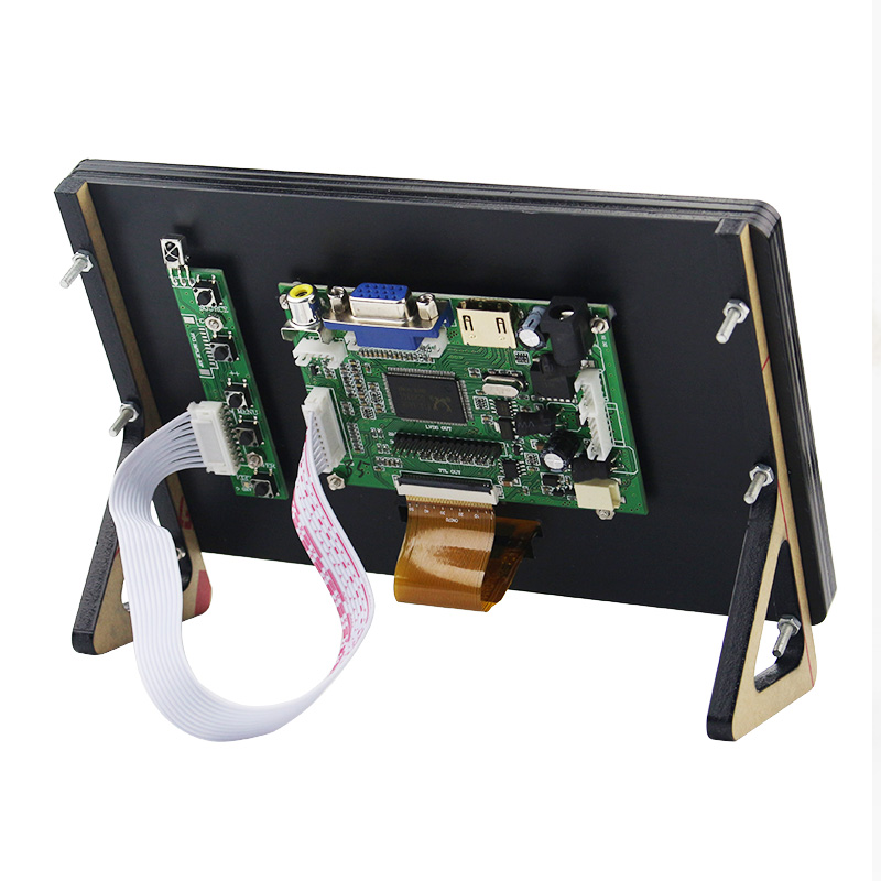 Caturda-C1034-7-Inch--Screen-Split-Style--Acrylic-Protect-Cover-fits-C0960-for-Raspberry-Pi-1718224