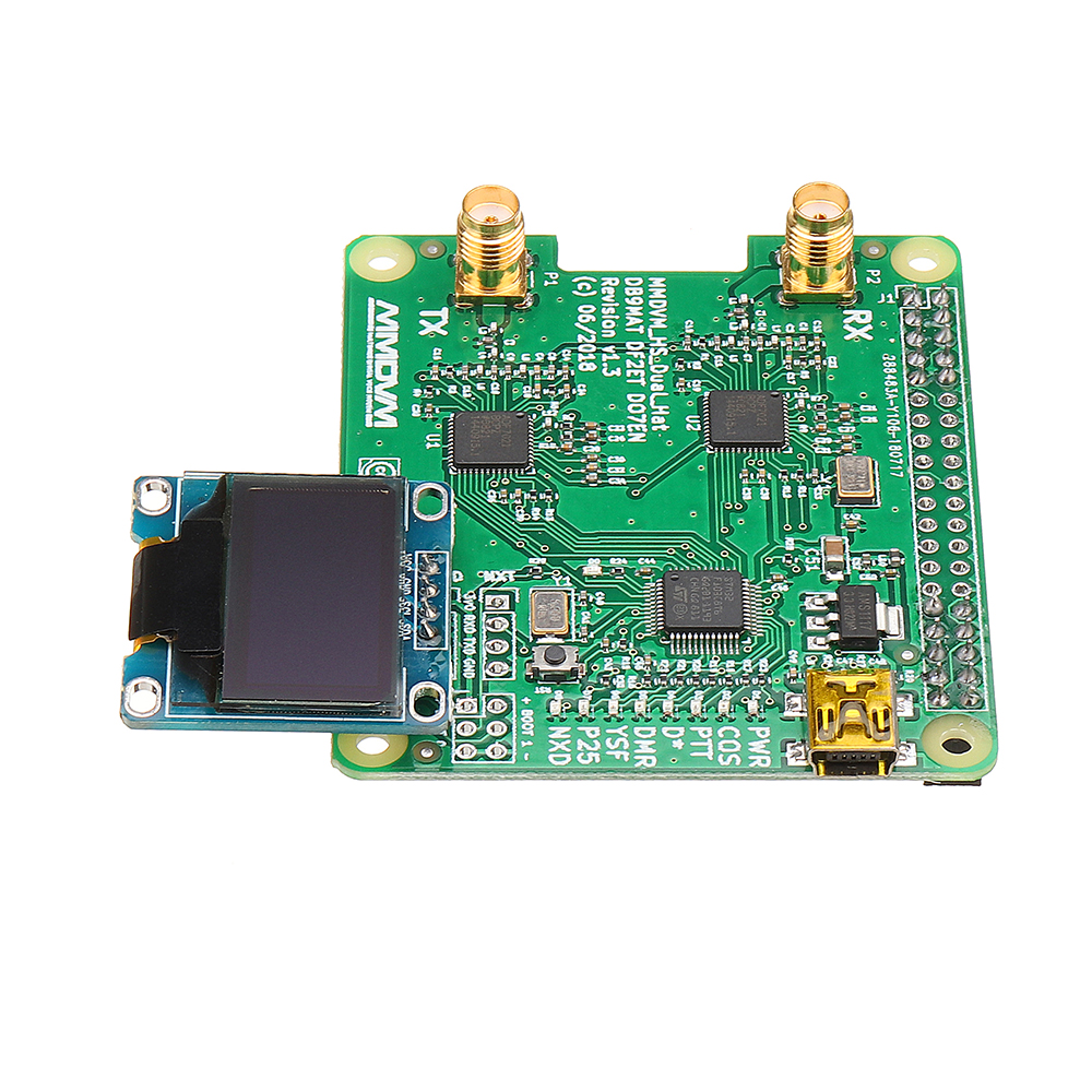 Duplex-MMDVM-Hotspot-Support-P25-DMR-YSF--OLED-Screen--2PCS-Antenna--USB-Communication-For-Raspberry-1354749