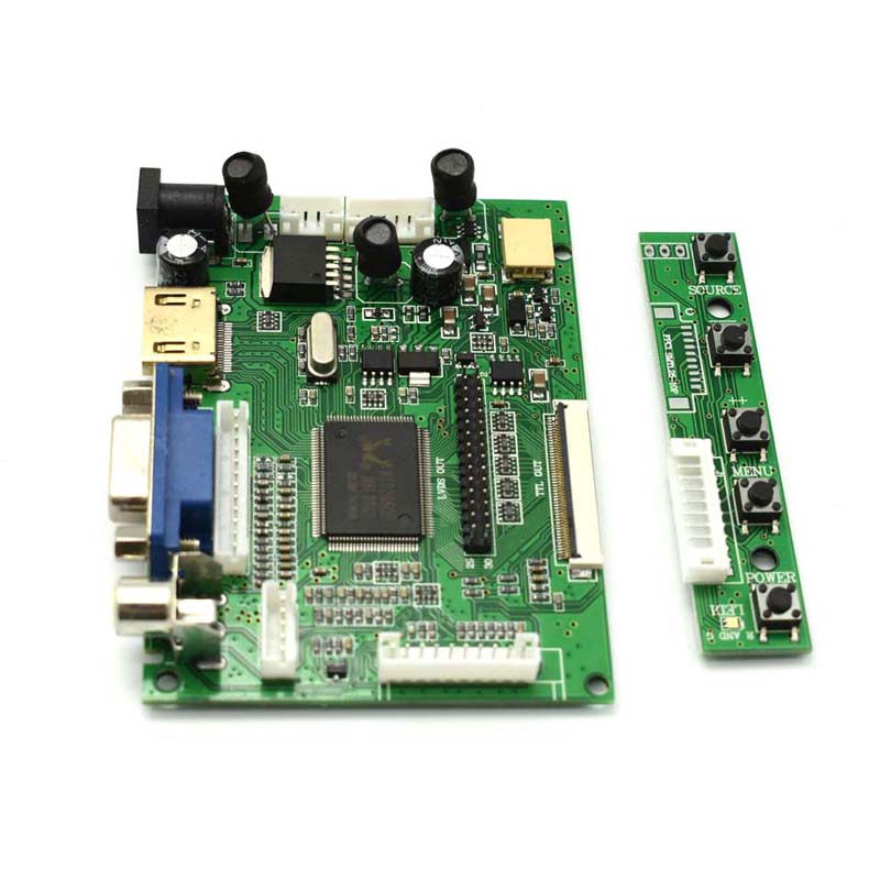 HDMI-VGA-2AV-LVDS-ACC-TTL-LCD-Display-Controller-50pins-Board-Kit-800x480-resolution-for-Raspberry-P-1595082