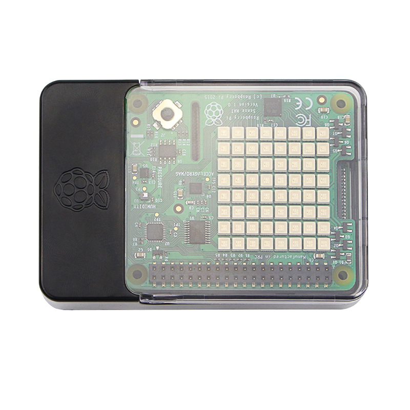 Original-ABS-Black-Protective-Case-with-Transparent-Cover-for-Sense-HAT-for-Raspberry-Pi-3B-1667246