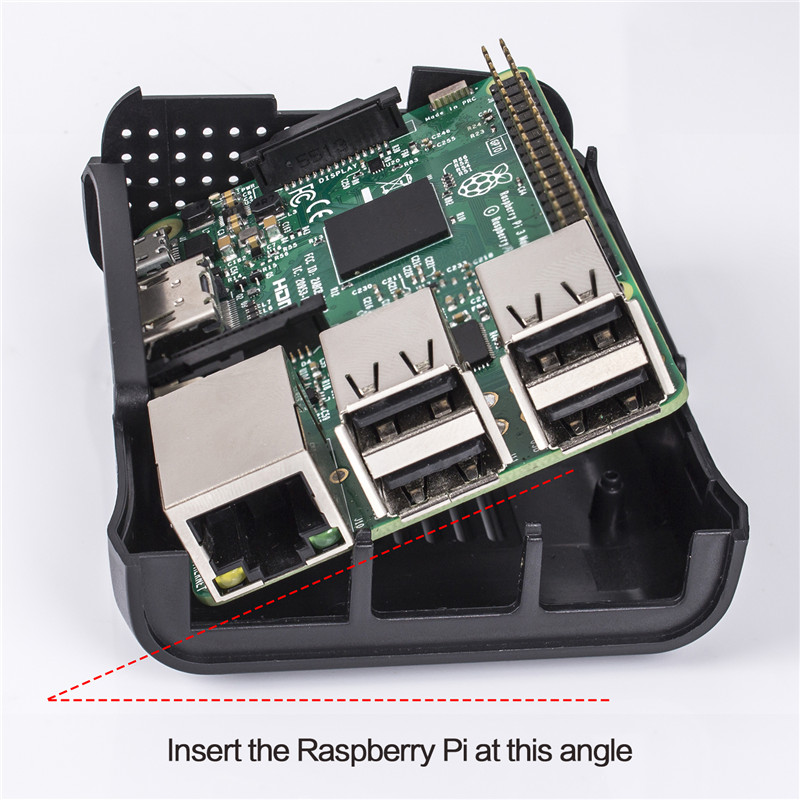SunFounder-Premium-Black-ABS-Protective-Case-With-Cooling-Fan-For-Raspberry-Pi-32Model-B1-Model-B-1278513