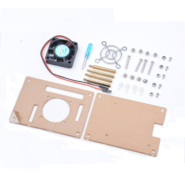 Transparent-Acrylic-Case--Cooling-System-External-Fan--Screwdriverr-Tool-For-Raspberry-Pi-432BB-1054768