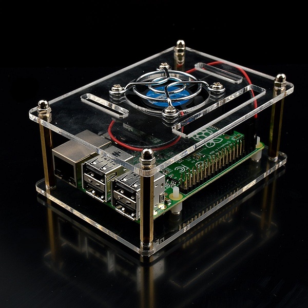 Transparent-Acrylic-Case--Cooling-System-External-Fan--Screwdriverr-Tool-For-Raspberry-Pi-432BB-1054768