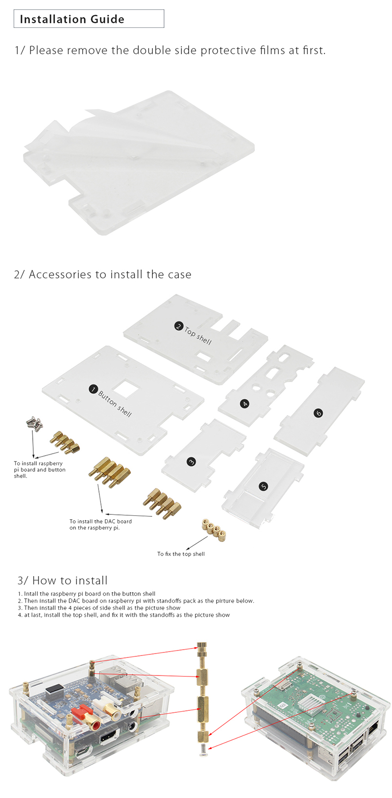 Transparent-Acrylic-Case-For-Raspberry-Pi-DAC-II-Hifi-Sound-Card-1336607