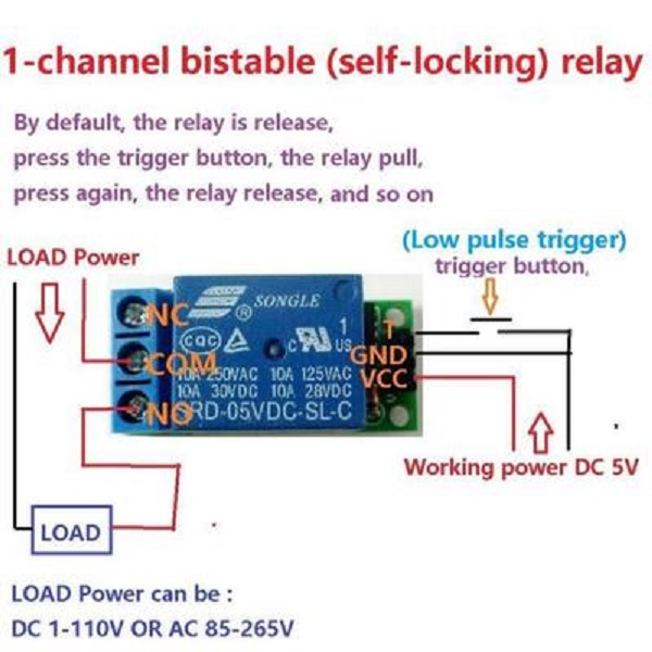 1-4CH-5V-12V-Flip-Flop-Latch-Relay-Module-Bistable-Self-lock-Switch-For-Smart-Home-1726773