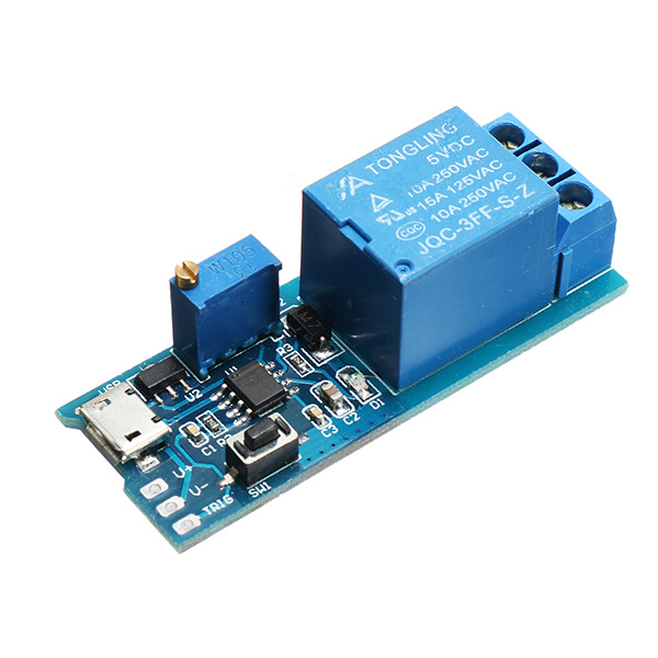 10pcs-5-30V-10A-Wide-Voltage-Trigger-Delay-Relay-Module-Timer-Module-Two-Trigger-Modes-With-Strong-A-1259708