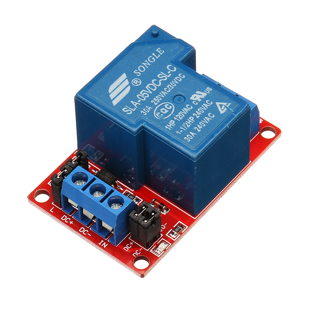 10pcs-BESTEP-1-Channel-5V-Relay-Module-30A-With-Optocoupler-Isolation-Support-High-Low-Level-Trigger-1363262