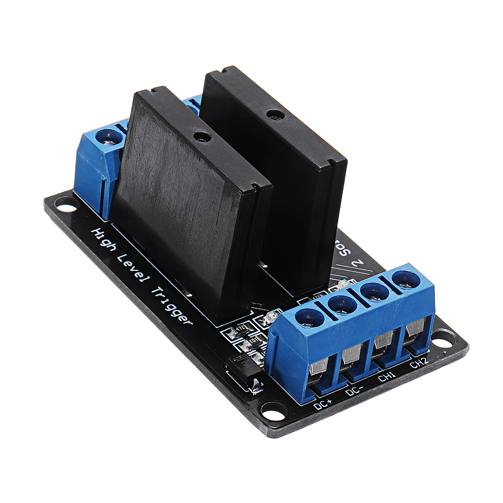 3pcs-2-Channel-12V-Relay-Module-Solid-State-High-Level-Trigger-240V2A-Geekcreit-for-Arduino---produc-1373942