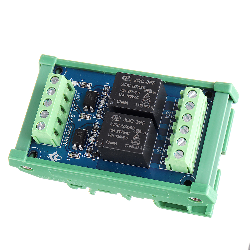 3pcs-2CH-Channel-Optocoupler-Isolation-Relay-Module-24V-SCM-PLC-Signal-Amplifier-Board-1672433