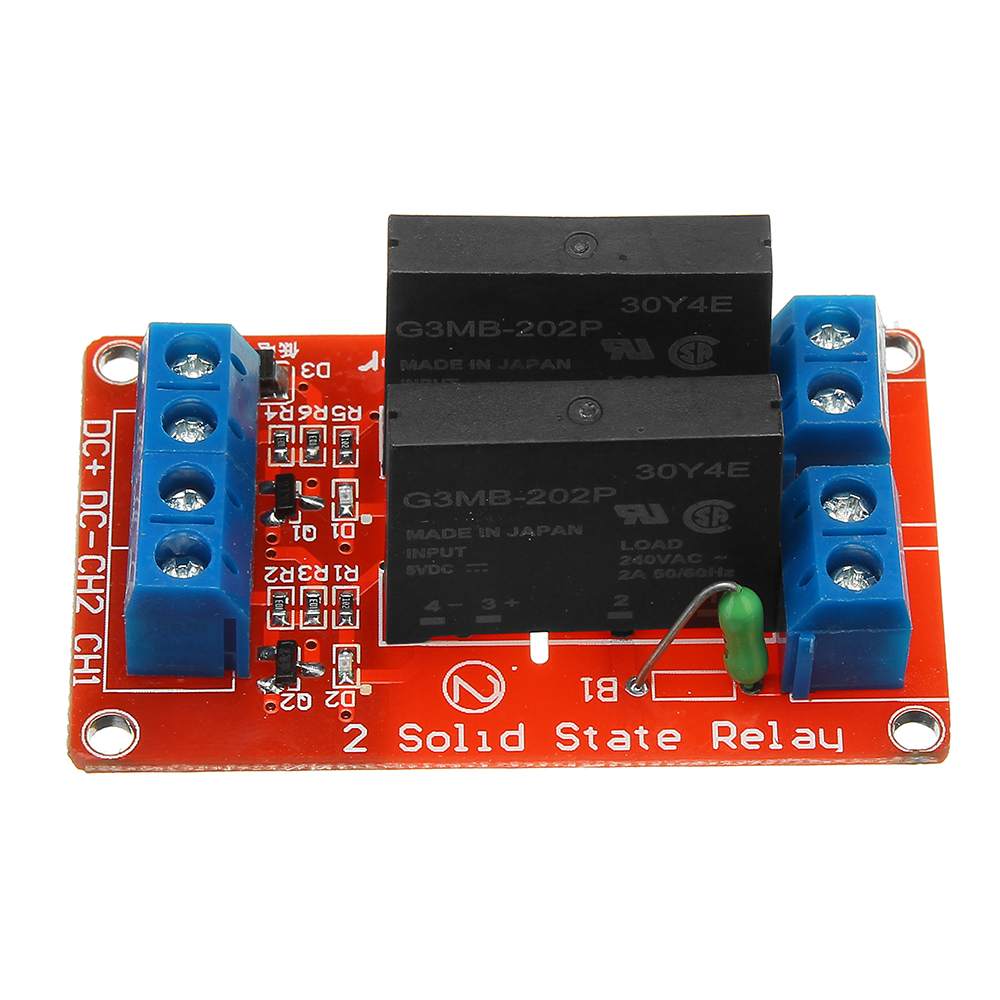 5Pcs-Two-Way-2CH-Channel-Solid-State-Relay-Module-1162342