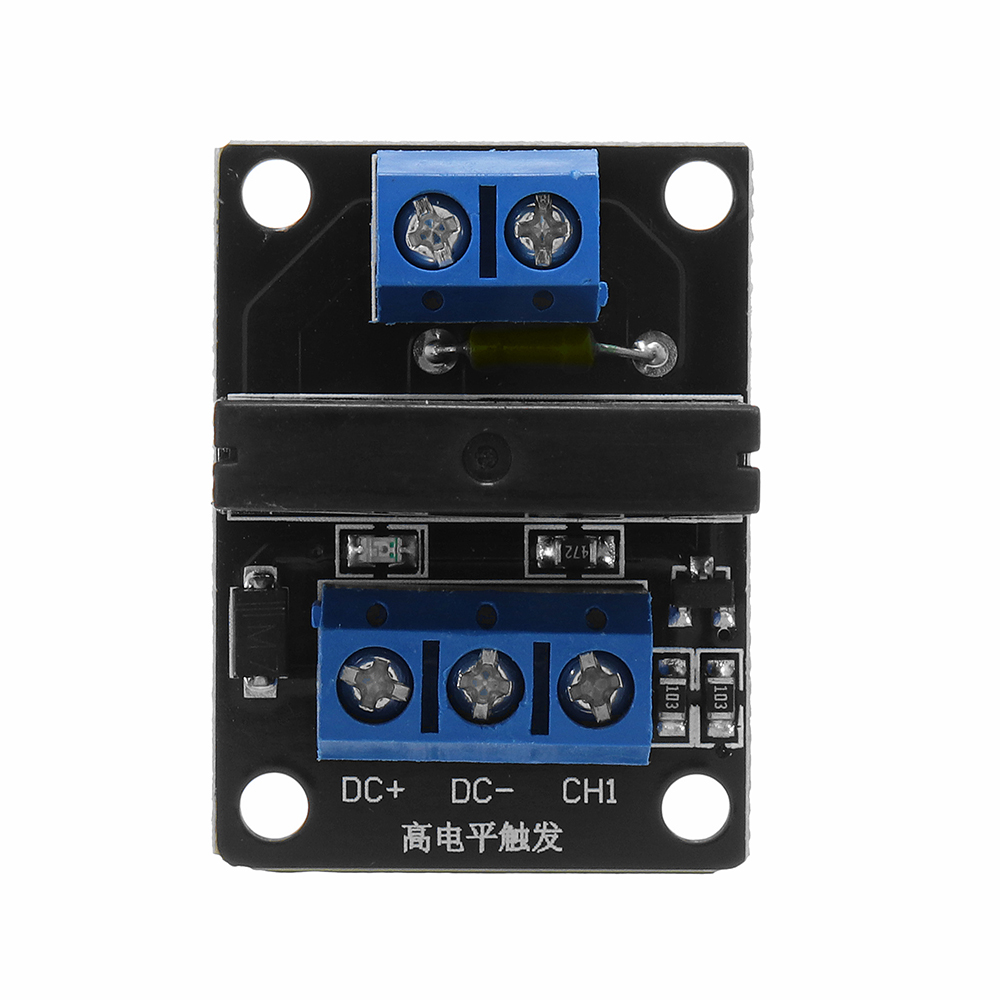 5pcs-1-Channel-DC-12V--Relay-Module-Solid-State-High-Level-Trigger-240V2A-Geekcreit-for-Arduino---pr-1373947