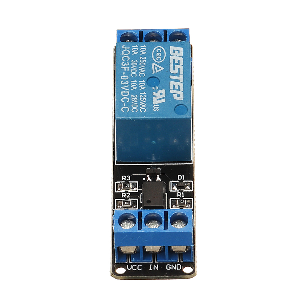 5pcs-BESTEP-1-Channel-33V-Low-Level-Trigger-Relay-Module-Optocoupler-Isolation-Terminal-1557159