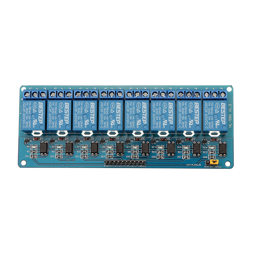 8-Channel-33V-Relay-Module-Optocoupler-Driver-Relay-Control-Board-Low-Level-BESTEP-for-Arduino---pro-1355824