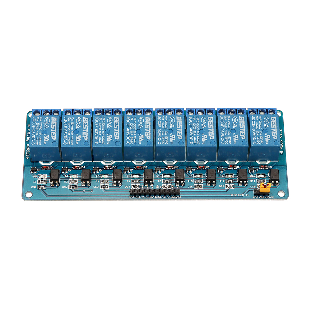 8-Channel-33V-Relay-Module-Optocoupler-Driver-Relay-Control-Board-Low-Level-BESTEP-for-Arduino---pro-1355824