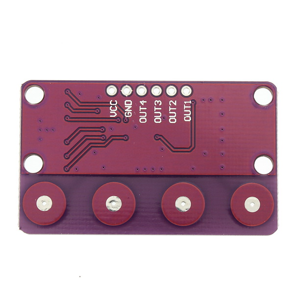 3Pcs-CJMCU-0401-4-bit-Button-Capacitive-Touch-Proximity-Sensor-With-Self-locking-Function-Module-1136408