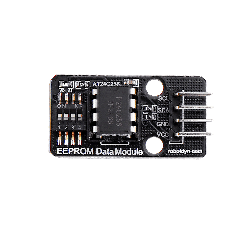 5pcs-EEPROM-Data-Module-AT24C256-I2C-Interface-256Kb-Memory-Board-RobotDyn-for-Arduino---products-th-1703259