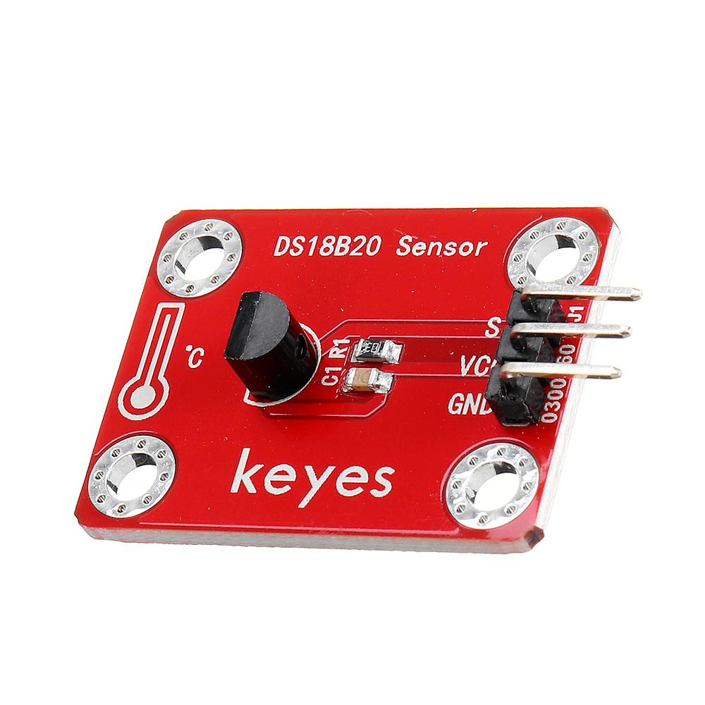 Keyes-Brick-18B20-Temperature-Sensor-pad-hole-Pin-Header-Module-Digital-Signal-1722813