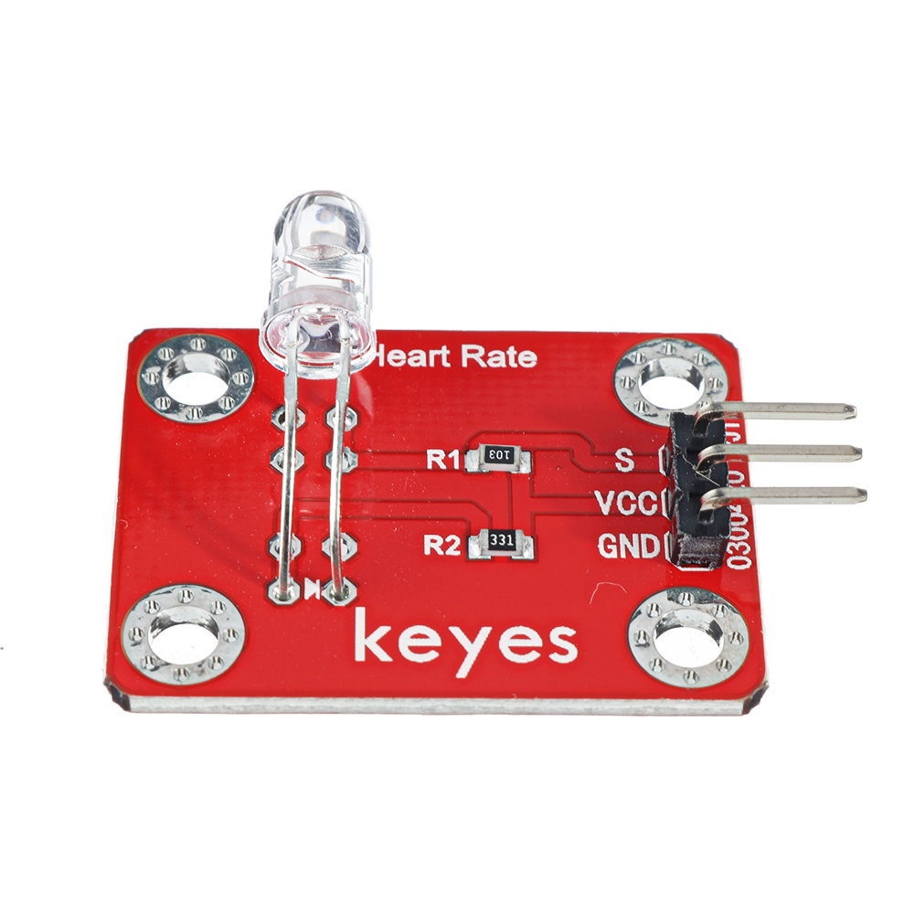 Keyes-Brick-Finger-Heartbeat-ModulePad-hole-with-Pin-Header-Board-Analog-Signal-1722845