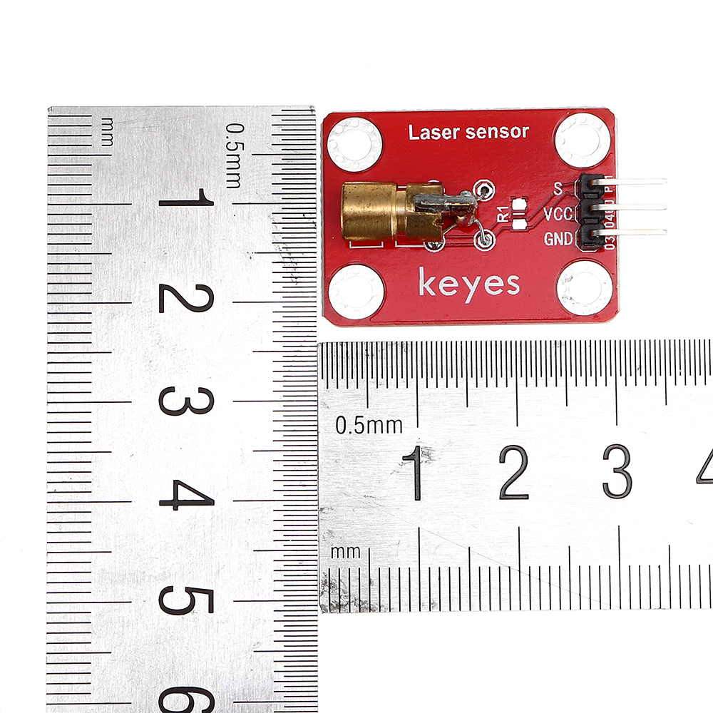 Keyes-Brick-Laser-Head-Sensor-Module-pad-hole-with-Pin-Header-Board-Digital-Signal-1722827