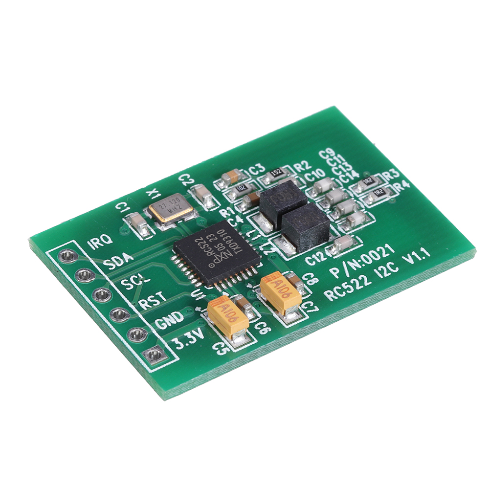 RC522 I2C RFID Module 13.56MHz Reader Writer Card Module Interface IC Card  RF Sensor Module Ultra-Small