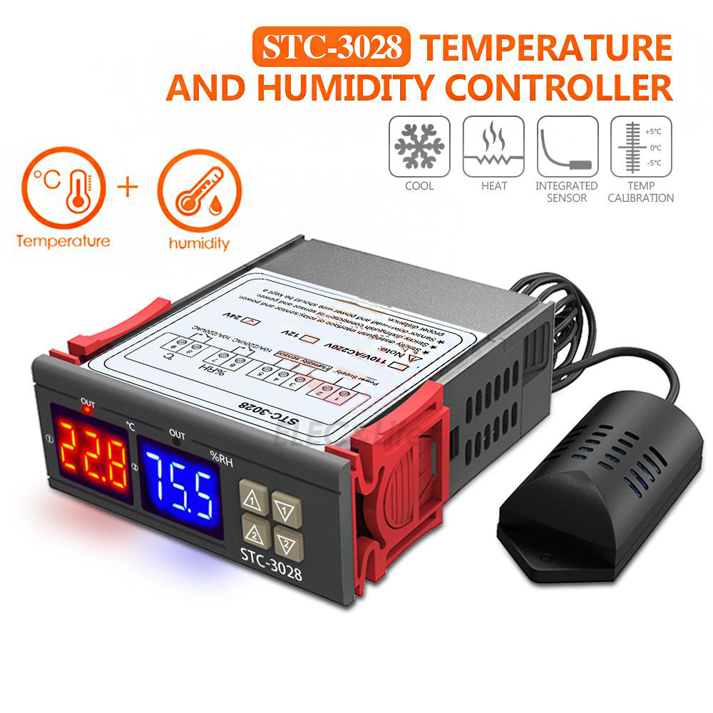 STC-3028-12V-24V-DC-10A-Digital-Temperature-Humidity-Meter-Thermostat-LCD-Display-Thermoregulator-Hy-1557774