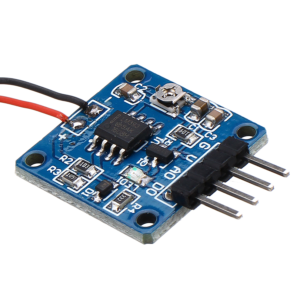 Piezoelectric Film Vibration Sensor Switch 5V Module TTL Level Output F Arduino 