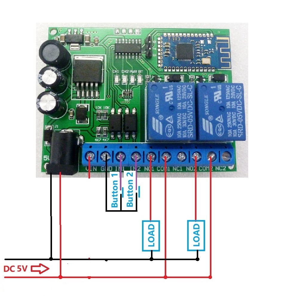 2-Channel-IOS-Android-bluetooth-Relay-24G-RF-Wireless-Remote-Control-Switch-IOT-Module-Board-for-Sma-1656087