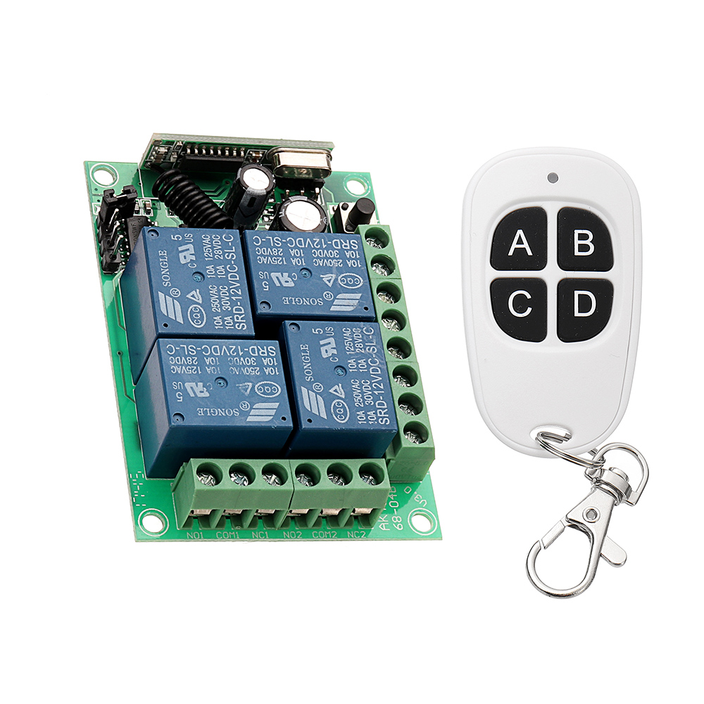 433mhz-DC-12V-Learning-Type-4CH-Channel-Wireless-Remote-Control-Switch-Four-Way-Relay-Control-Module-1337456