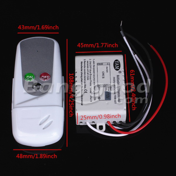 AC110V-Wireless-1-Channel-ONOFF-Light-Lamp-Remote-Control-Switch-956940