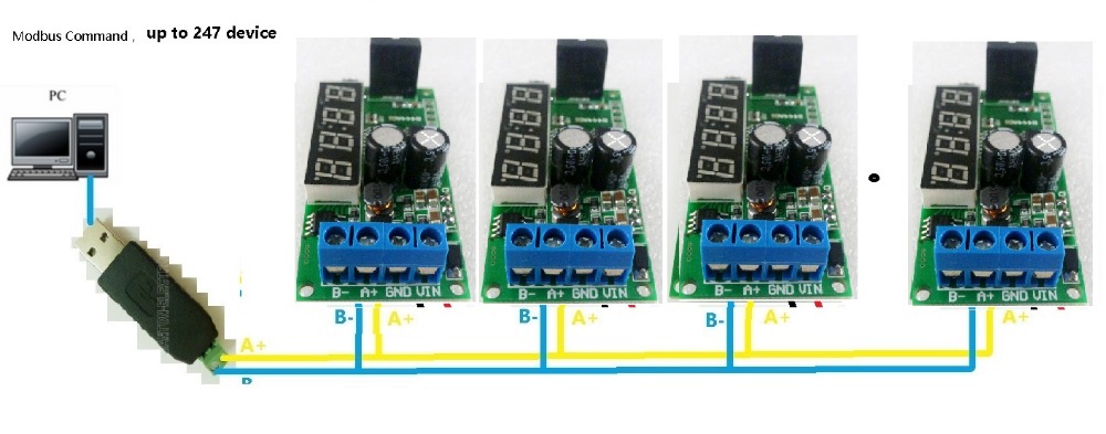 Digital-Display-Modbus-RTU-RS485-Temperature-Humidity-Sensor-Module-External-Sensor-AM2320-DC-5V-12V-1655461