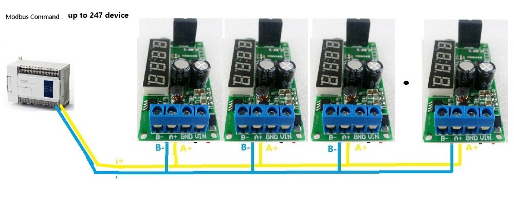 Digital-Display-Modbus-RTU-RS485-Temperature-Humidity-Sensor-Module-External-Sensor-AM2320-DC-5V-12V-1655461