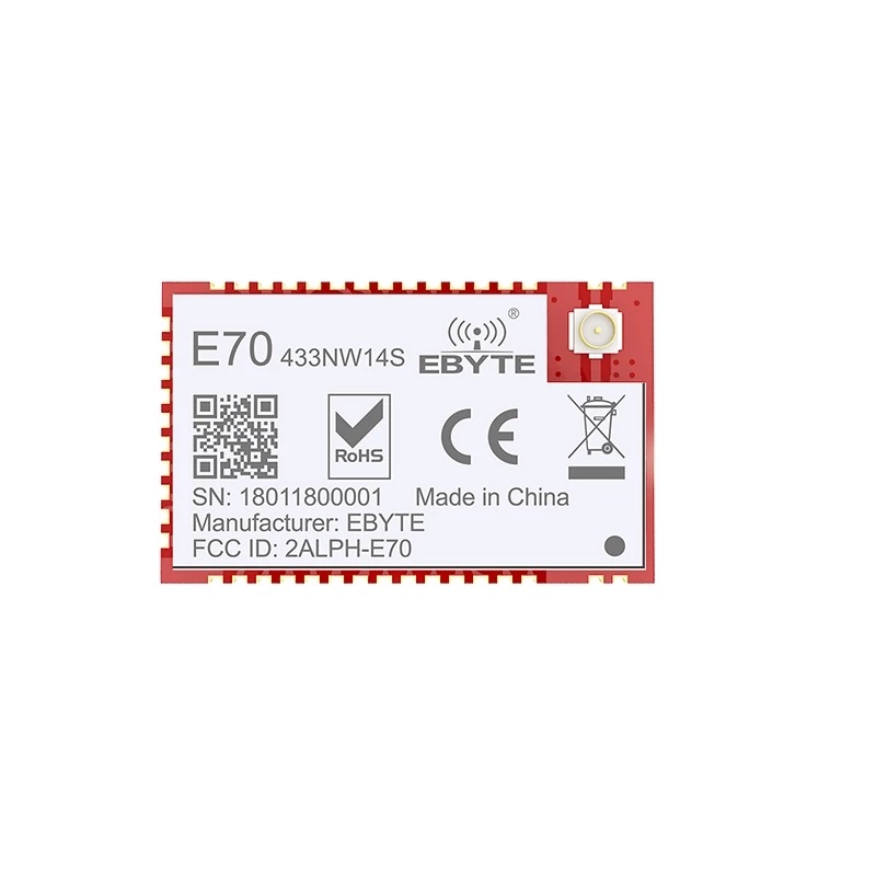 Ebytereg-E70-433NW14S-CC1310-14dBm-SMD-IPEX-UART-Wireless-Transceiver-433MHz-IOT-RF-Module-1765560