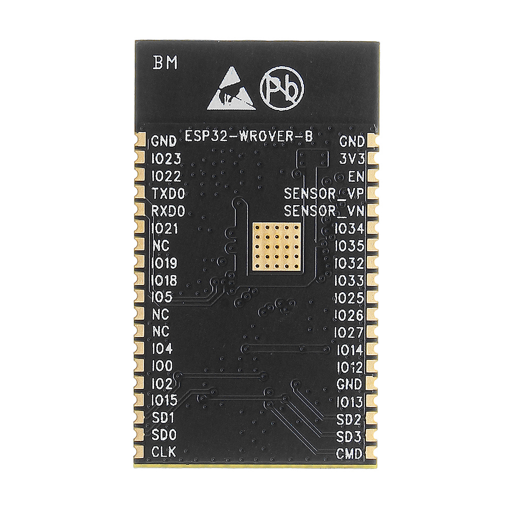 Espressif-ESP32-WROVER-B-PCB-Board-Onboard-Antenna-4MB-SPI-Flash-8MB-PSRAM-Wireless-Module-1438319