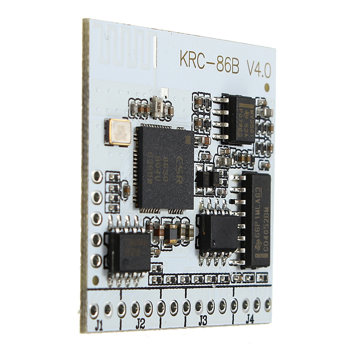 DKARDU KRC-86B Bluetooth V4.0 Bluetooth Stereo Audio Receiver Module KRC-86B V4.0 Bluetooth Stereo Audio Receiver Audio Amplifier Board with Straight pin Header 