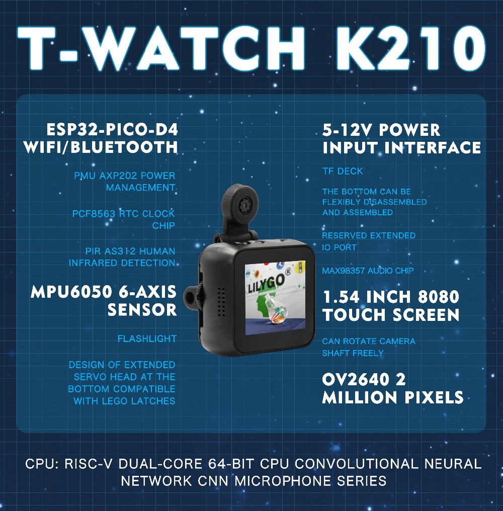 LILYGOreg-TTGO-T-Watch-K210-ESP32-Chip-AI-Face-Recognition-Programming-Bluetooth-WiFi-Module-1691936