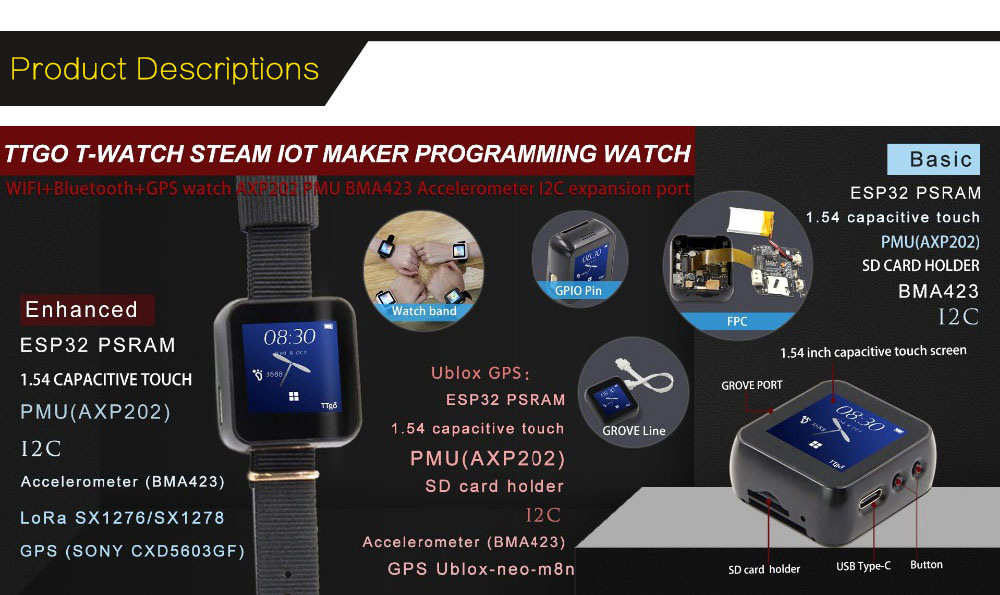 LILYGOreg-TTGO-T-Watch-Programmable-And-Networked-Open-Source-Smart-Watch-WiFi-bluetooth-Lora-Capaci-1739829