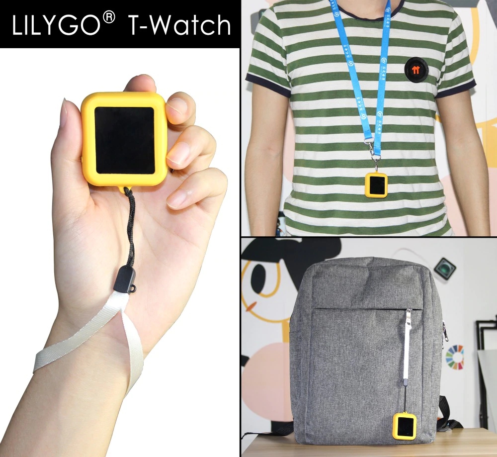 LILYGOregTTGO-T-Watch-ESP32-Chip-Programmable-Wearable-Environment-Interaction-Expandable-Silicone-S-1722494