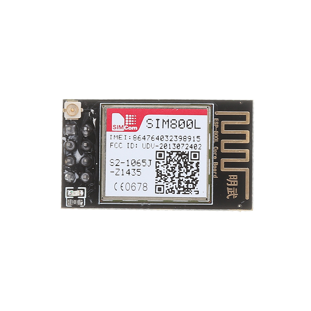 roof combat Abundance SIM800L ESP-800L GPRS GSM Module Micro SIM Card Core Board Pin Compatible  ESP8266 ESP32 Wireless Module 5V DC