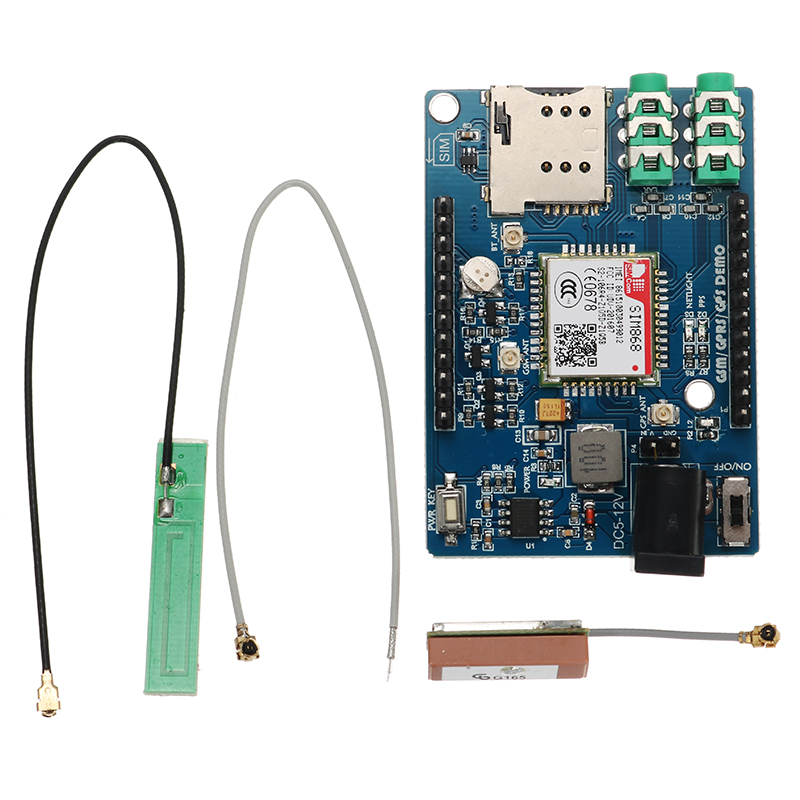 SIM868-GSM-GPRS-GPS-3-In-1-Module-With-Antenna-Support-Voice-Short-Message-TTS-DTMF-Geekcreit-for-Ar-1198476