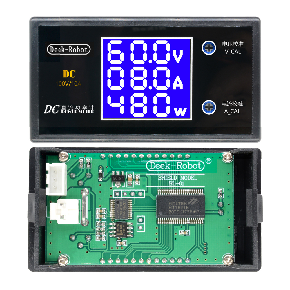 10pcs-Digital-DC-0-100V-0-10A-250W-Tester-DC7-12V-LCD-Digital-Display-Voltage-Current-Power-Meter-Vo-1695212